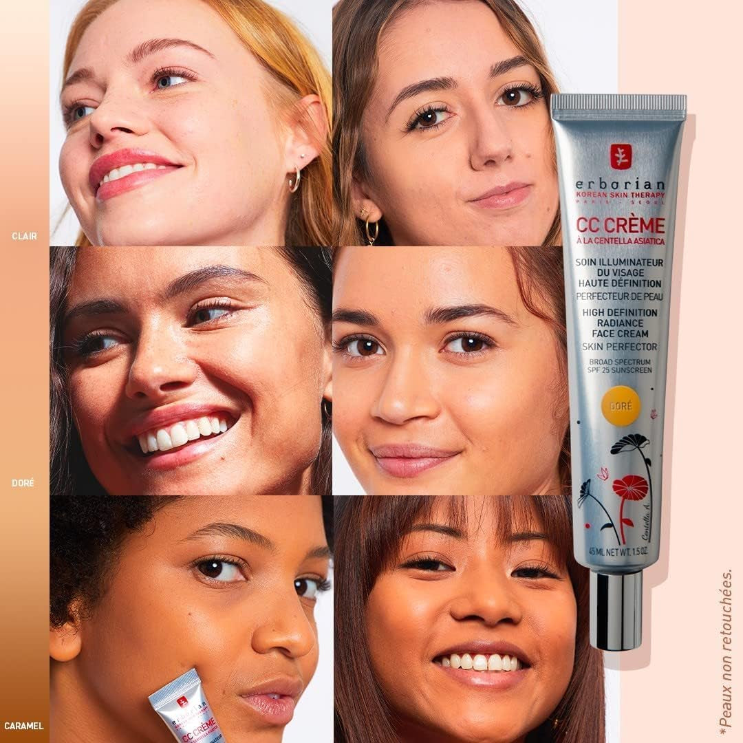 Erborian - BB Crème Teint - Soin 5-En-1 Cosmétique Coréenne Soin Du Visage Avec SPF 20