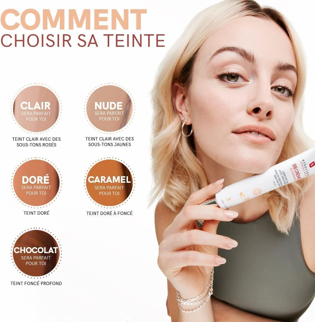 Erborian - BB Crème Teint - Soin 5-En-1 Cosmétique Coréenne Soin Du Visage Avec SPF 20