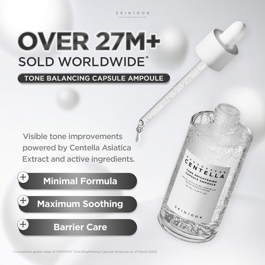 , Madagascar Centella Argile Éclaircissante Capsule Ampoule 100 Ml