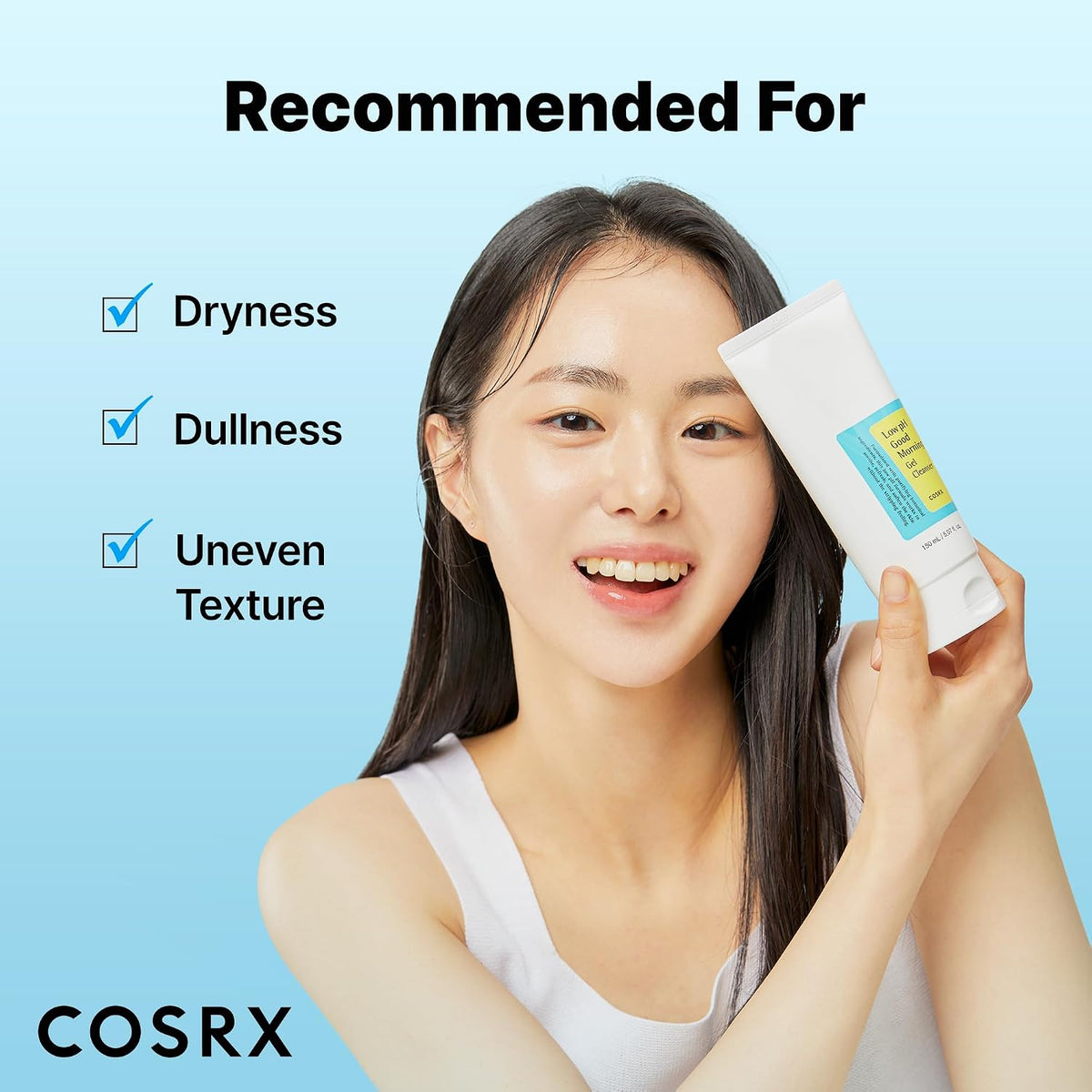 COSRX Good Morning gel nettoyant, mode d'emploi