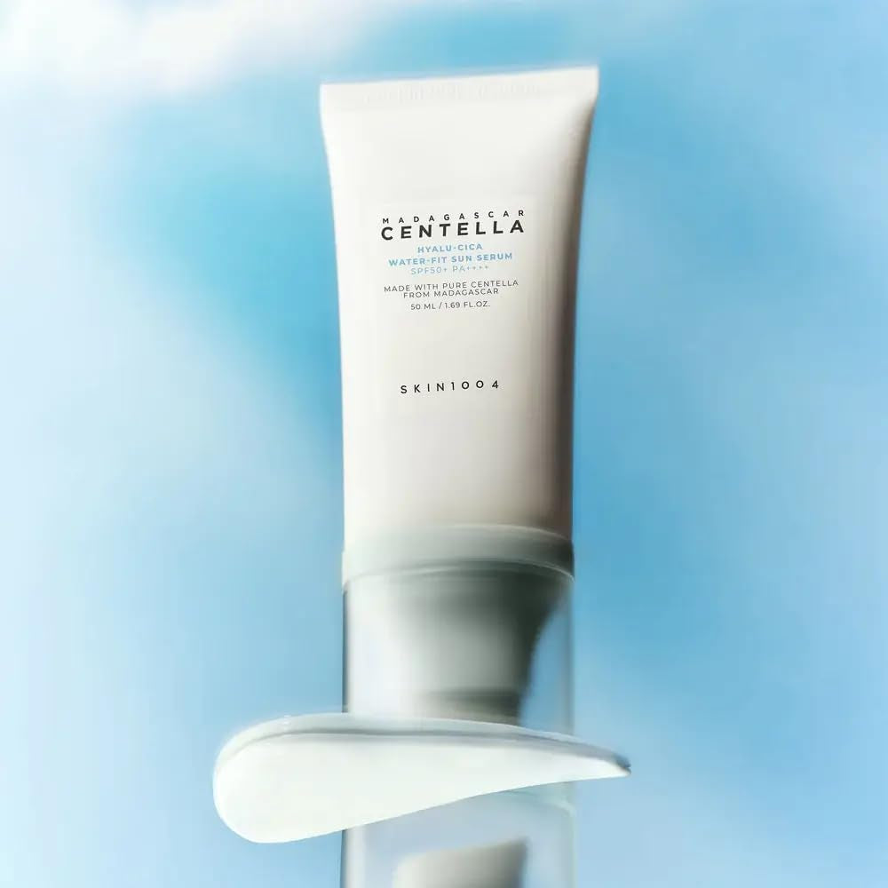SKIN1004 Hyalu-Cica Sun Serum, acide hyaluronique et centella