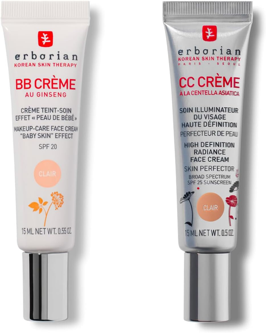 Erborian - BB Crème Teint - Soin 5-En-1 Cosmétique Coréenne Soin Du Visage Avec SPF 20