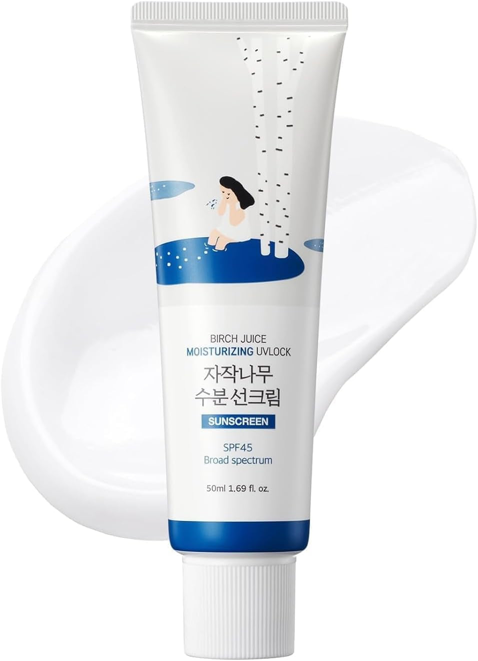 Round Lab Birch Juice crème solaire hydratante SPF 50+