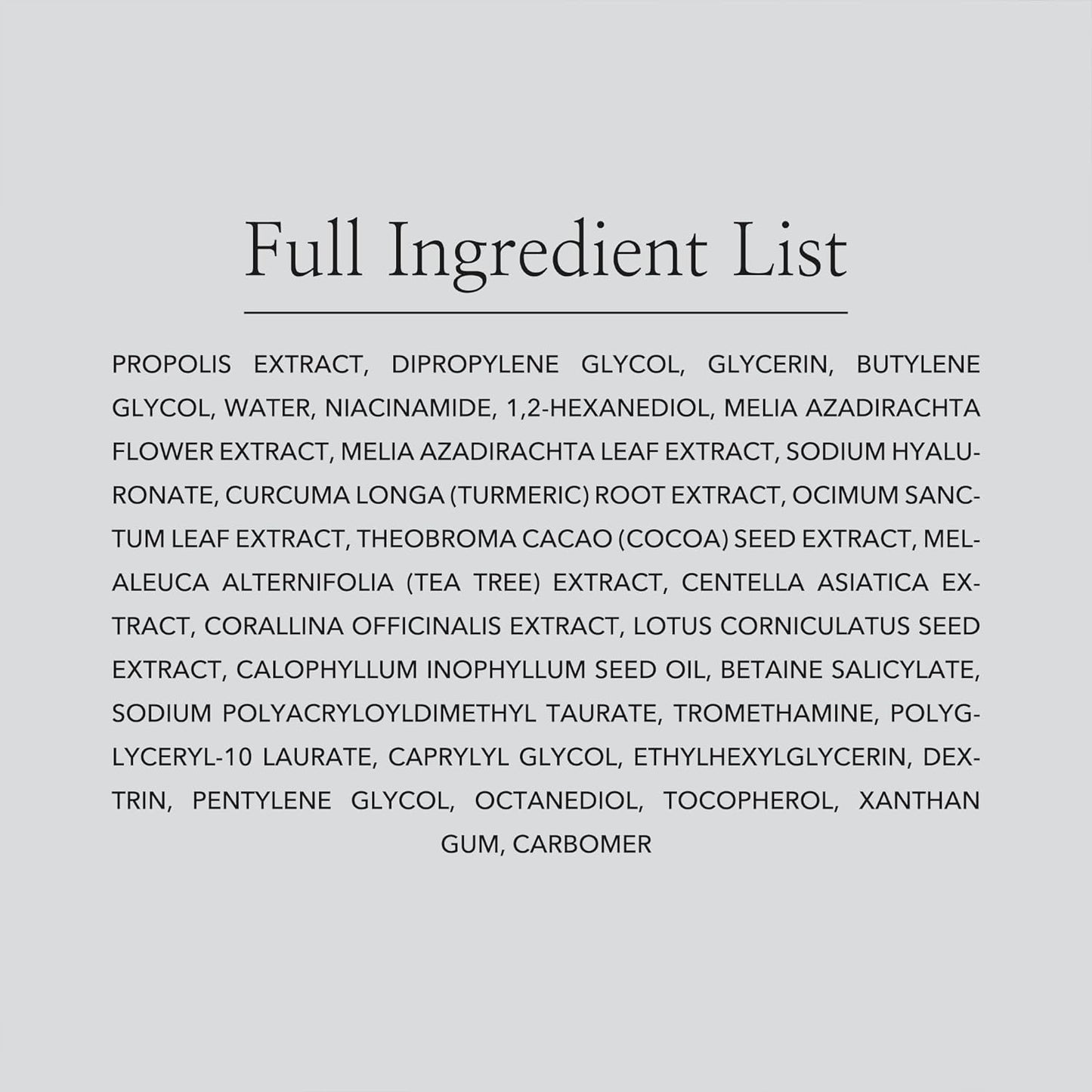 Sérum Line Glow Sérum Propolis Niacinamide