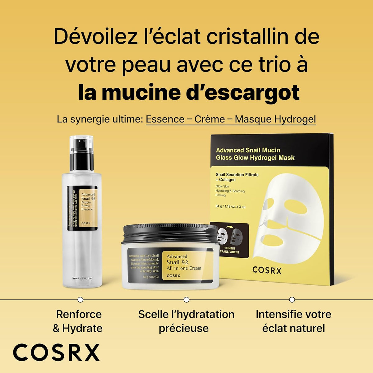 COSRX Snail 96 Mucin Essence, essence coréenne