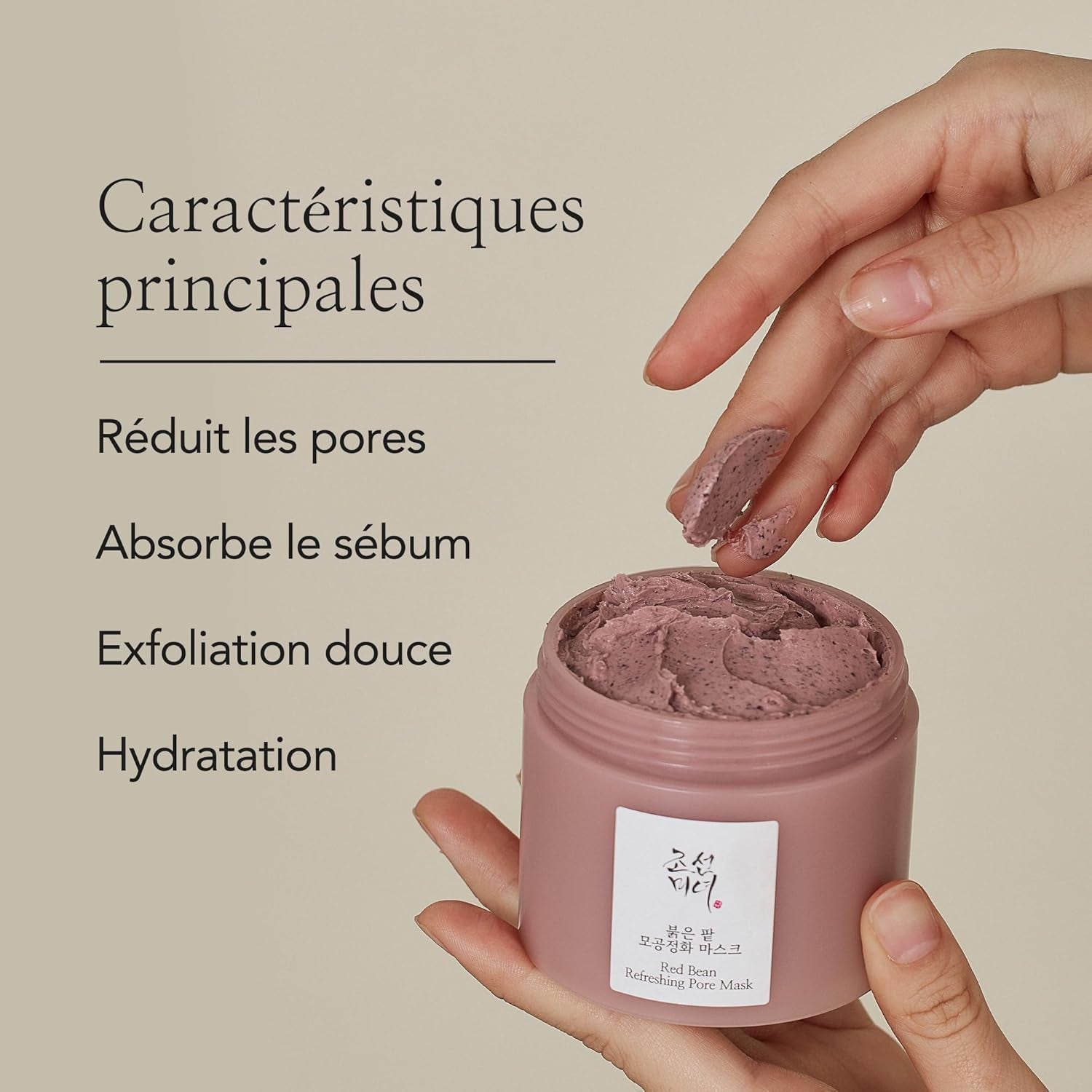 Masque Rafraîchissant Pour Les Pores Aux Haricots Rouges 140 Ml, 4,73 Fl.Oz