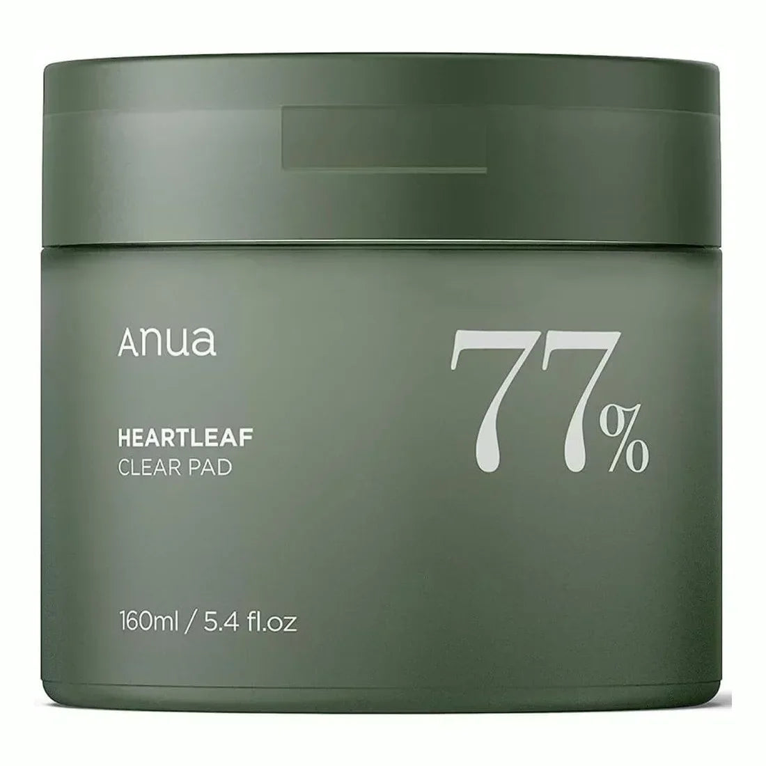 Anua Heartleaf 77 Clear Pad — Disques purifiants 160 ml
