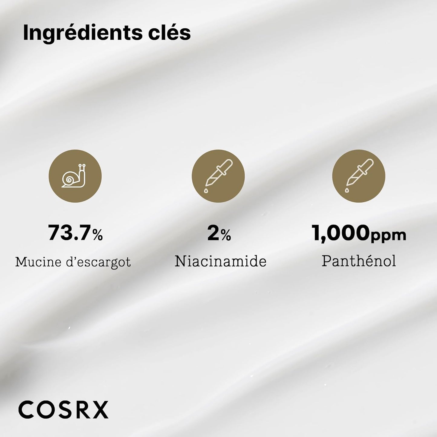 Snail Peptide Eye Cream with 73.7% Snail Mucin and Niacinamide - Brightening Korean Night Cream for Fine Lines and Dark Circles, Korean Skincare