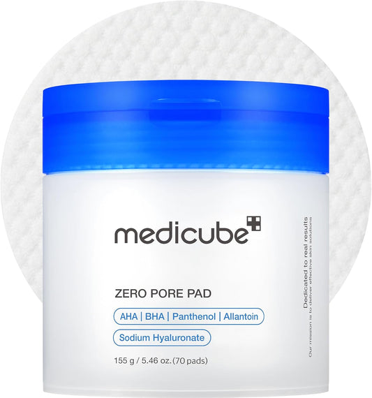 Medicube Zero Pore Pad 2.0, pot de disques exfoliants